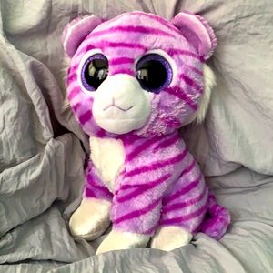 Purple tiger stuffy
